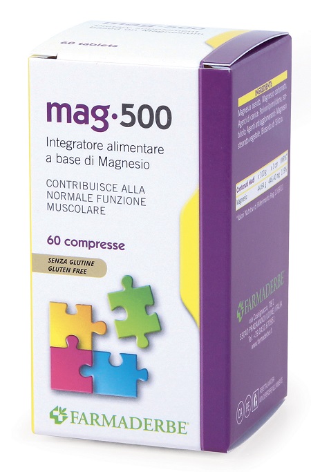 MAG 500 60 COMPRESSE - Farmacia De Pasquale