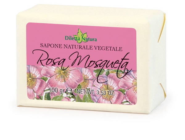 DILETTA N SAPONE ROSA MOSQUETA 100 G - Farmacia De Pasquale