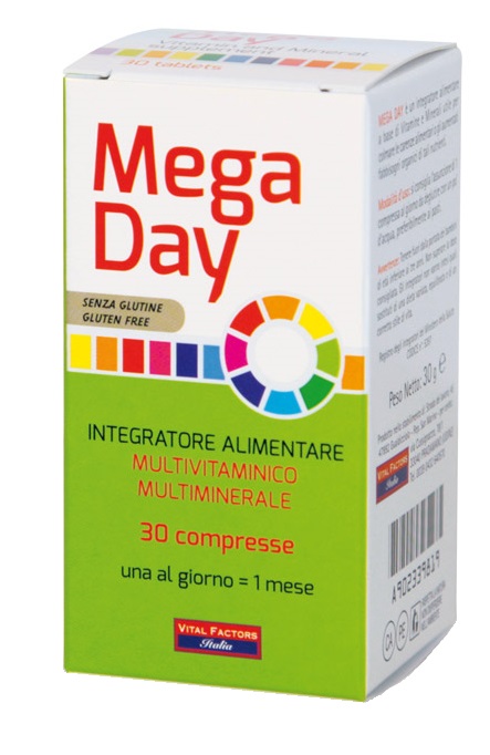 MEGA DAY 30 COMPRESSE - Farmacia De Pasquale