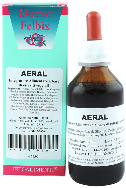 AERAL FITOALIM GOCCE 100 ML - Farmacia De Pasquale