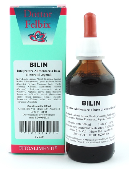 BILIN GOCCE 100 ML - Farmacia De Pasquale