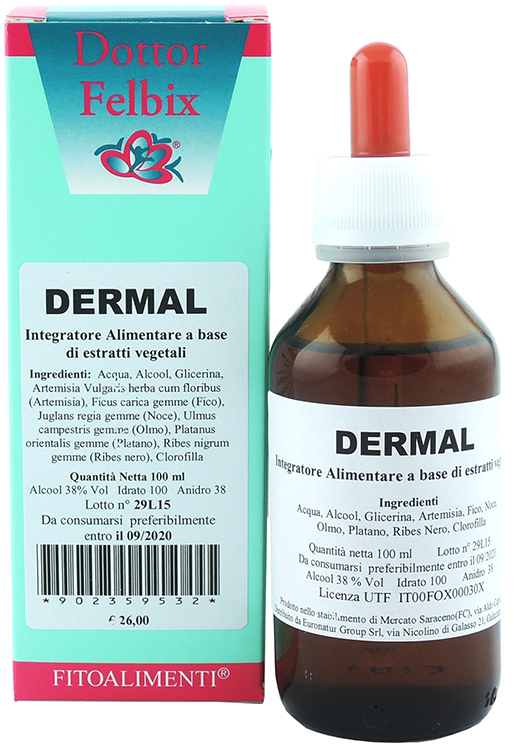 DERMAL GOCCE 100 ML - Farmacia De Pasquale