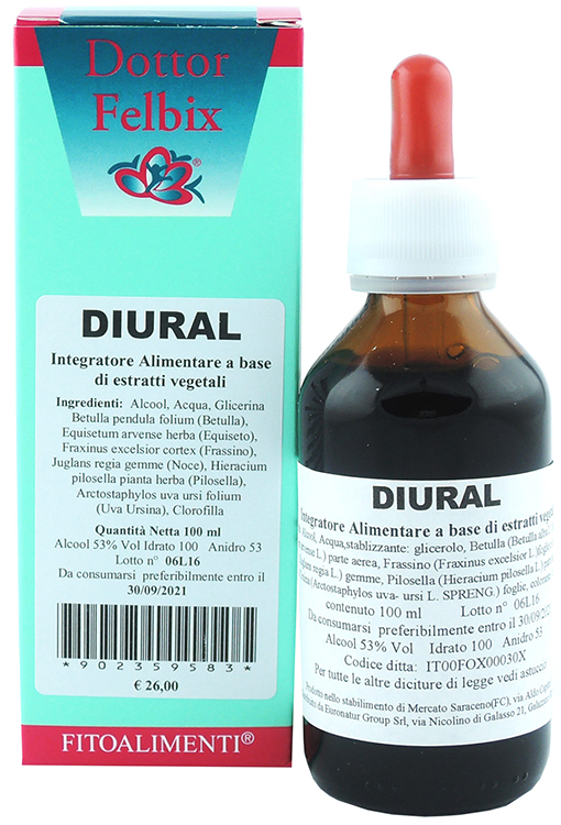 DIURAL GOCCE 100 ML - Farmacia De Pasquale