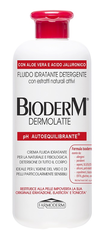 BIODERM DERMOLATTE PH AUTOEQUILIBRANTE 500 ML - Farmacia De Pasquale