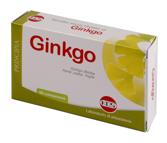 GINKGO BILOBA ESTRATTO SECCO 60 COMPRESSE - Farmacia De Pasquale