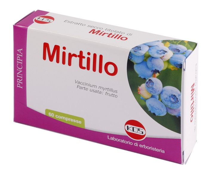 MIRTILLO ESTRATTO SECCO 60 COMPRESSE - Farmacia De Pasquale
