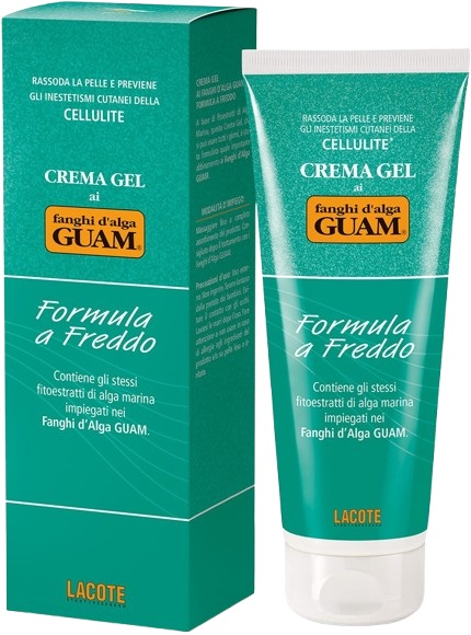 GUAM FANGHI D'ALGA CREMA GEL FORMULA A FREDDO 250 ML - Farmacia De Pasquale