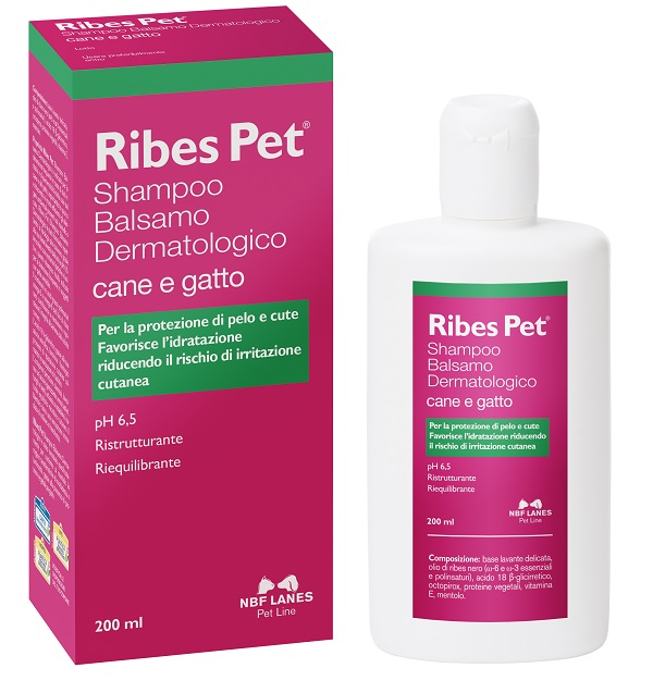 RIBES PET SHAMPOO BALSAMO FLACONE 200 ML - Farmacia De Pasquale