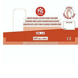 GUANTO PER ESPLORAZIONE PIC SENZA POLVERE MISURA M 100 PEZZI - Farmacia De Pasquale