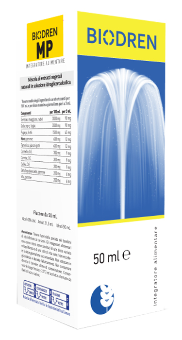 BIODREN M-P SOLUZIONE IDROALCOLICA 50 ML - Farmacia De Pasquale