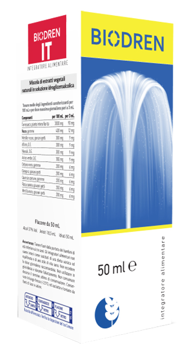 BIODREN IT SOLUZIONE IDROALCOLICA 50 ML - Farmacia De Pasquale