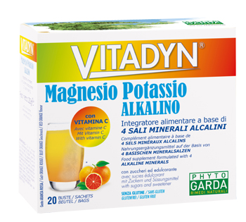VITADYN MAGNESIO POTASSIO ALKALINO 20 BUSTINE - Farmacia De Pasquale