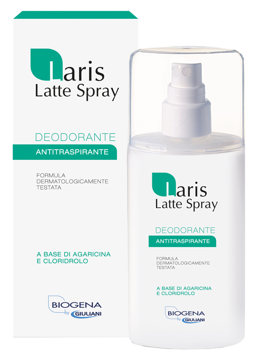LARIS LATTE SPRAY DEODORANTE ANTITRASPIRANTE 100 ML - Farmacia De Pasquale