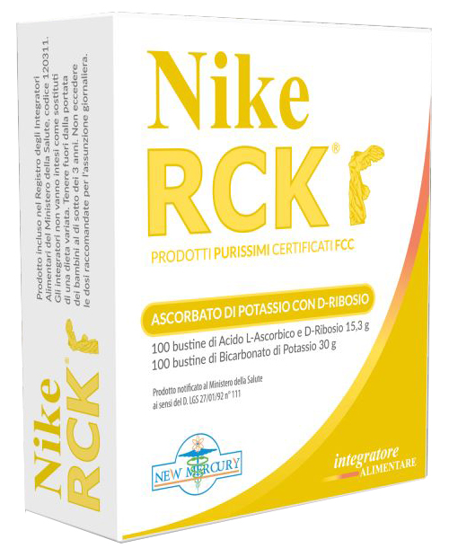 NIKE RCK ASCORBATO POTASSIO + RIBOSIO 200 BUSTINE 45,30 G - Farmacia De Pasquale