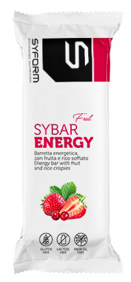 SYBAR ENERGY FRUIT BARRETTA FRAGOLA 40 G - Farmacia De Pasquale