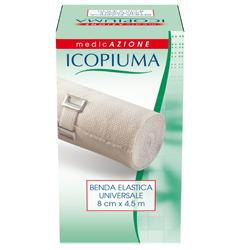 ICOPIUMA BENDA ELASTICA UNIVERSALE 8X450 CM - Farmacia De Pasquale