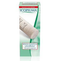ICOPIUMA BENDA ELASTICA UNIVERSALE 12X450 CM - Farmacia De Pasquale