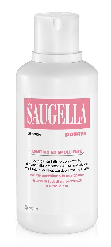 SAUGELLA POLIGYN PH NEUTRO DETERGENTE INTIMO LENITIVO ED EMOLLIENTE 500 ML - Farmacia De Pasquale
