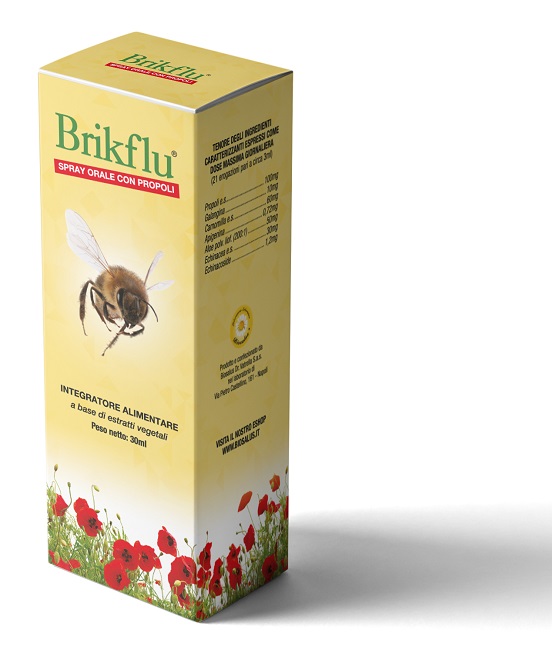 BRIKFLU SPRAY OROSOLUBILE 30 ML - Farmacia De Pasquale