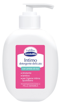 EUPHIDRA AMIDOMIO INTIMO DETERGENTE DELICATO AMIDO DI RISO NUTRIENTE E LENITIVO 200 ML - Farmacia De Pasquale