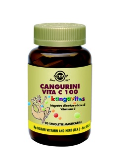 CANGURINI VITAMINA C 100 COMPRESSE MASTICABILI - Farmacia De Pasquale