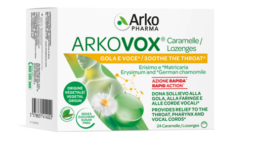 ARKOVOX MENTA/EUCALIPTO 24 CARAMELLE - Farmacia De Pasquale