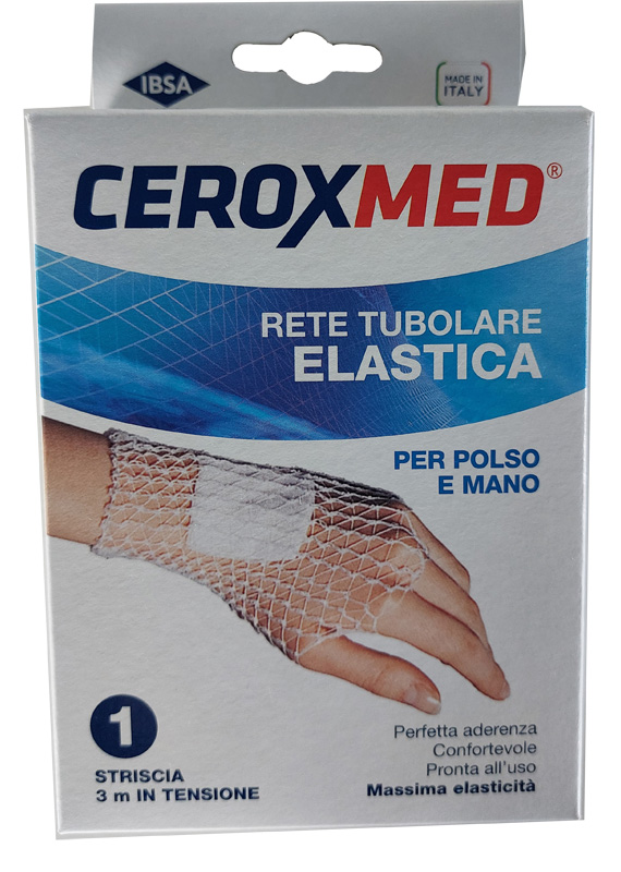 CEROXMED RETE TUBOLARE CALIBRO 3 MANO/POLSO 3 M 1 PEZZO - Farmacia De Pasquale