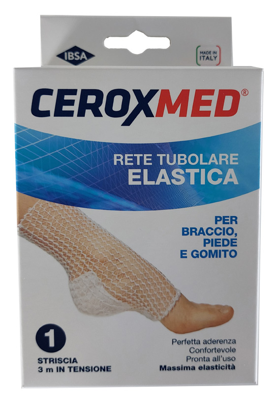 CEROXMED RETE TUBOLARE CAL 4 BRACCIO/PIEDE/GOMITO 3 M 1 PEZZO - Farmacia De Pasquale