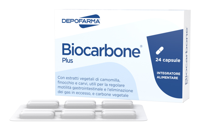 BIOCARBONE PLUS 24 CAPSULE - Farmacia De Pasquale