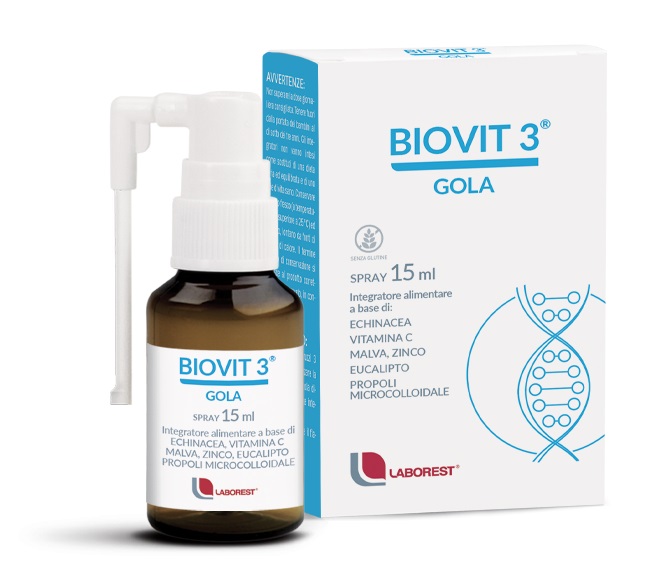BIOVIT 3 GOLA 1 FIALA 15 ML SPRAY - Farmacia De Pasquale
