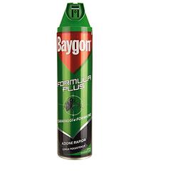 INSETTICIDA BAYGON SCARAFAGGI E FORMICHE PLUS SPRAY 400 ML - Farmacia De Pasquale