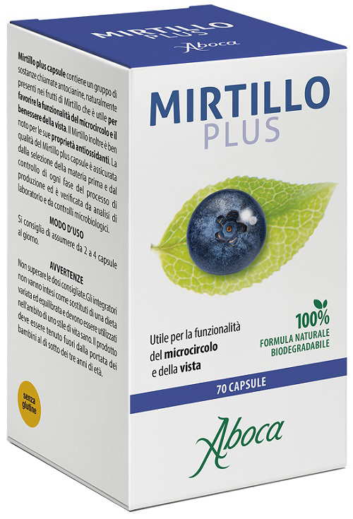 MIRTILLO PLUS 70 CAPSULE - Farmacia De Pasquale