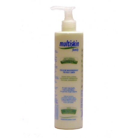 MULTISKIN FAMILY L'EMULSIONE CREMA FLUIDA VISO CORPO IDRATANTE 300 ML - Farmacia De Pasquale