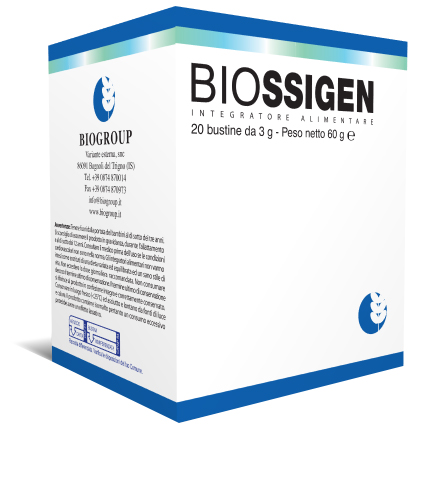 BIOSSIGEN 20 BUSTINE 3 G - Farmacia De Pasquale