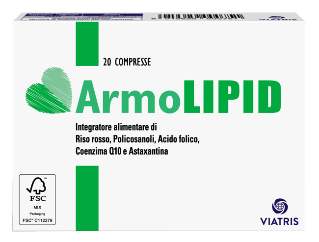 ARMOLIPID 20 COMPRESSE - Farmacia De Pasquale