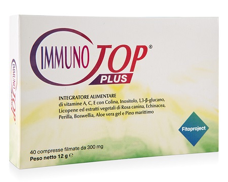 IMMUNOTOP PLUS 40 COMPRESSE FILMATE DA 300 MG - Farmacia De Pasquale