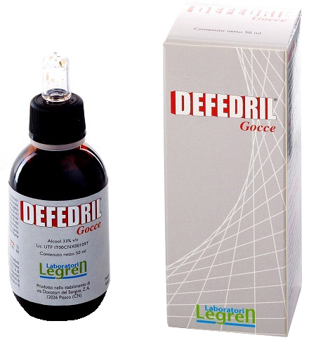 DEFEDRIL GOCCE 50 ML - Farmacia De Pasquale