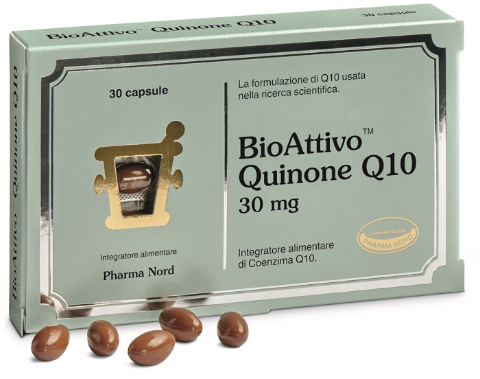 BIOATTIVO QUINONE Q10 30 CAPSULE - Farmacia De Pasquale