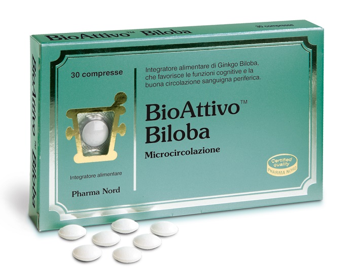 BIOATTIVO BILOBA 30 COMPRESSE - Farmacia De Pasquale