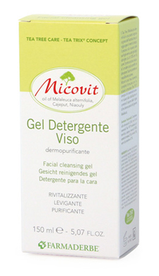 MICOVIT GEL DETERGENTE VISO 150 ML - Farmacia De Pasquale