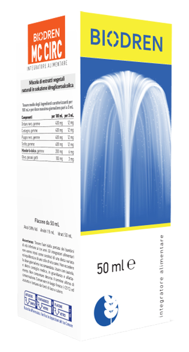 BIODREN MC CIRC SOLUZIONE IDROALCOLICA 50 ML - Farmacia De Pasquale