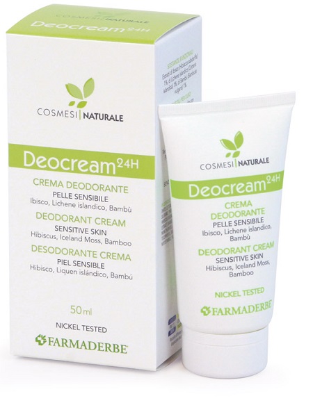 DEOCREAM CREMA DEODORANTE PELLI SENSIBILI 50 ML - Farmacia De Pasquale