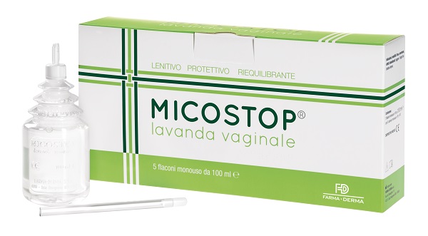 LAVANDA VAGINALE MICOSTOP 5 FLACONI DA 100 ML - Farmacia De Pasquale