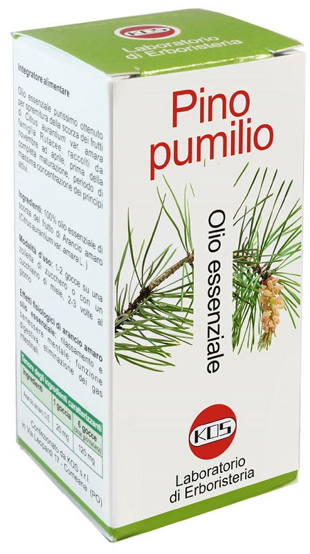 PINO PUMILIO OLIO ESSENZIALE 20 ML - Farmacia De Pasquale