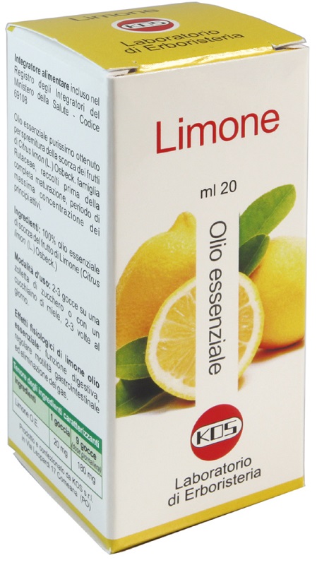 LIMONE OLIO ESSENZIALE 20 ML - Farmacia De Pasquale