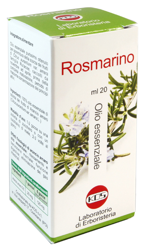 ROSMARINO OLIO ESSENZIALE 20 ML - Farmacia De Pasquale