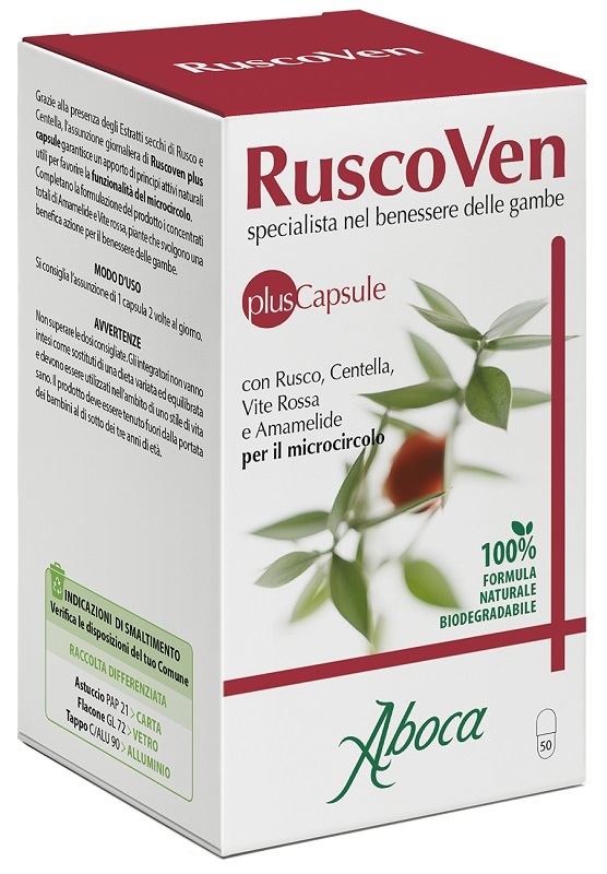 RUSCOVEN PLUS 50 CAPSULE - Farmacia De Pasquale