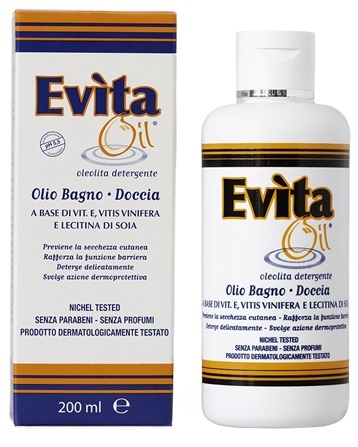 EVITA OIL BAGNO DOCCIA 200 ML - Farmacia De Pasquale
