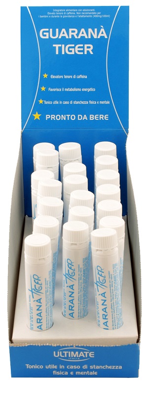 ULTIMATE GUARANA TIGER 20 FLACONCINI 25 ML - Farmacia De Pasquale