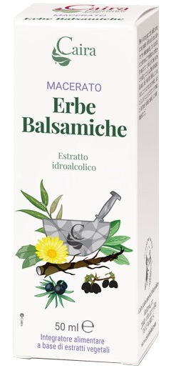 CAIRA MACERATO ERBE BALSAMICHE ESTRATTO IDROALCOLICO GOCCE 50 ML - Farmacia De Pasquale